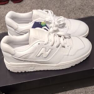 New Balance Men's White 550 Sneakers
